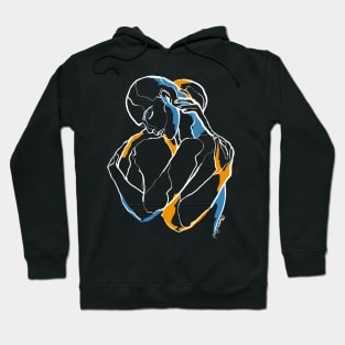 Single Line - Embrace (White) Hoodie